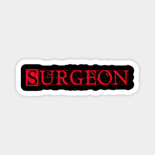 Medieval surgeon Magnet