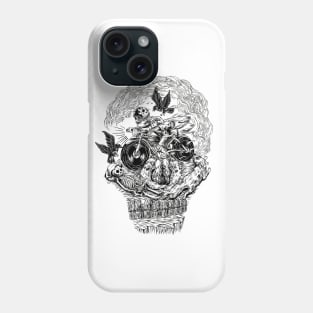 Motorbike Skull Phone Case