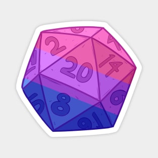 Pride Dice - Bisexual Magnet