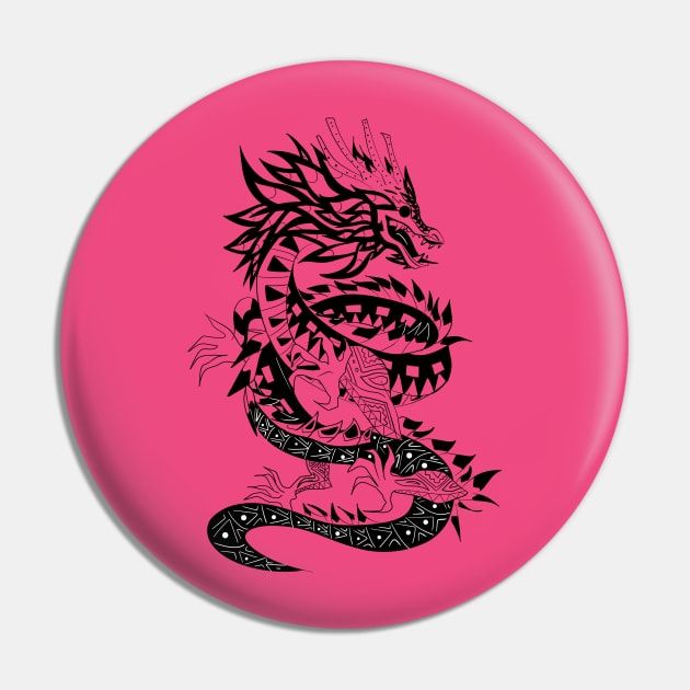 the soul of the dragon in pink ecopop Pin by jorge_lebeau