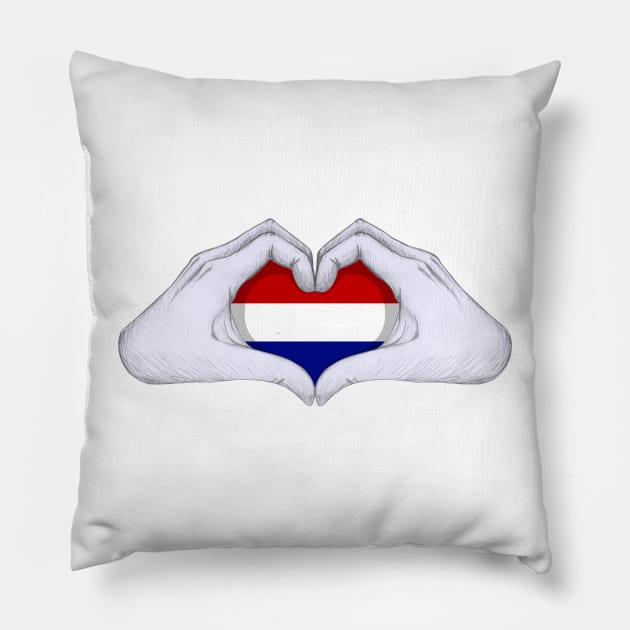 The Netherlands Pillow by redmay