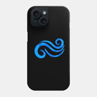 The Art of Reflection: Water Element  Making Blue Waves of Change in the World Phone Case