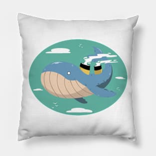 Cloud Whale Pillow