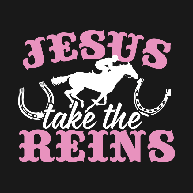 Jesus Take The Reins - Jesus - Hoodie | TeePublic