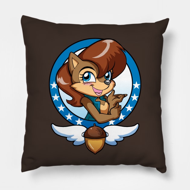 S. Acorn Classic Pillow by Zorilita