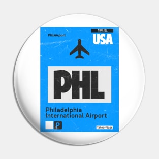 PHL airport b Pin