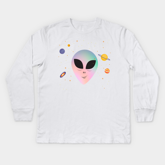 Alien Head Pastel Color Alien Head Kids Long Sleeve T Shirt Teepublic By now you already know that, whatever you are looking for, you're sure to find it on. teepublic