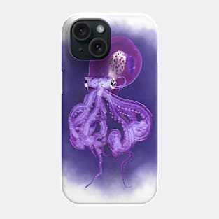 Cephalopod (violet version) Phone Case