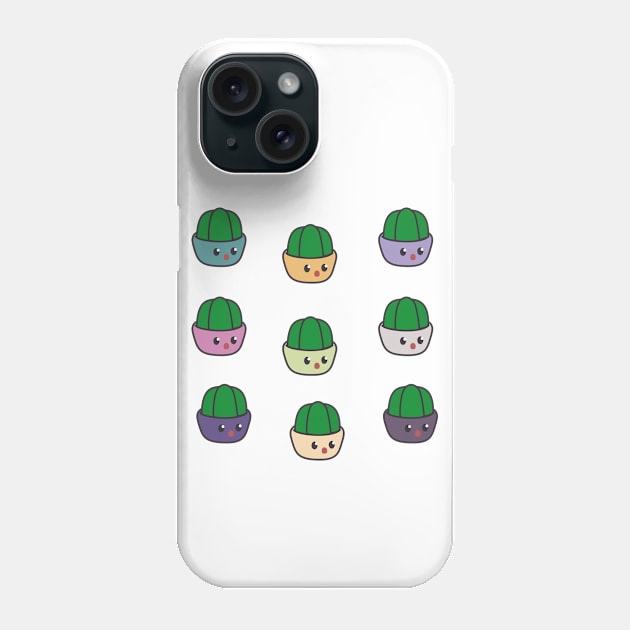 Sweet Cactuses Dude Phone Case by Not Your Average Store