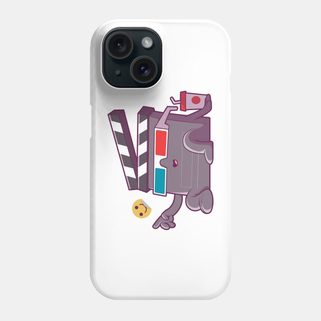 Movie Clapper Phone Case by pedrorsfernandes