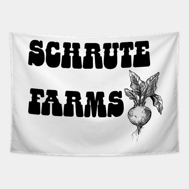 Schrute Farms (solid version) Tapestry by ichigobunny