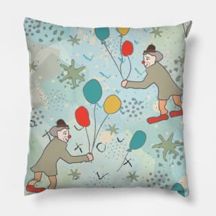 Clowns Pillow