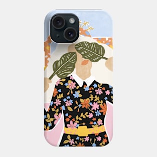 Hiding Behind the Plants Phone Case