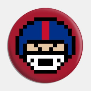 8-Bit Helmet - New York (Throwbacks) Pin