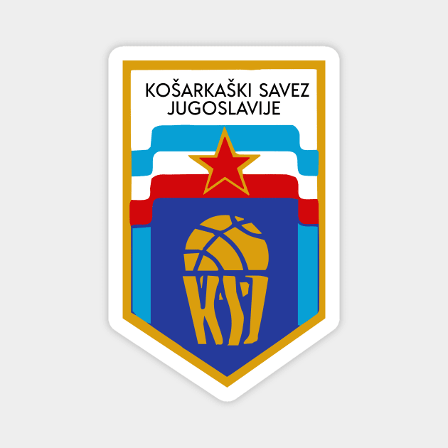 Kosarkaski Savez Jugoslavije Magnet by StuffByMe