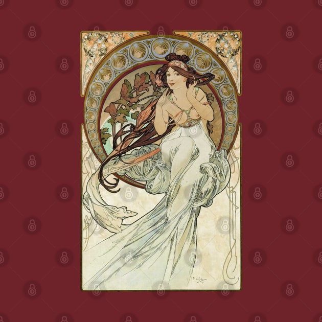 Mucha series The Arts:  Music by UndiscoveredWonders