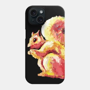 squirrel tee Phone Case