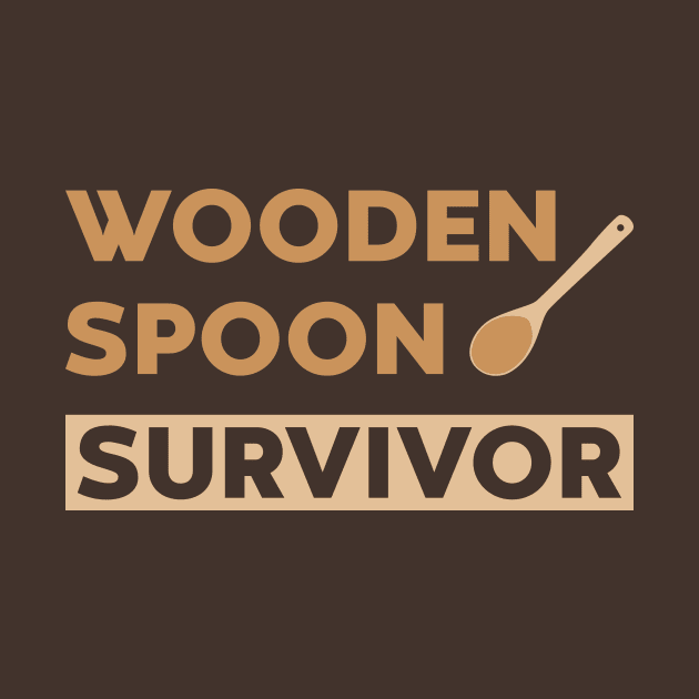 WOODEN SPOON SURVIVOR by Luluca Shirts