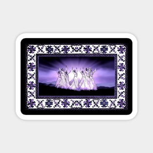 Armenian Dancers 3 Magnet