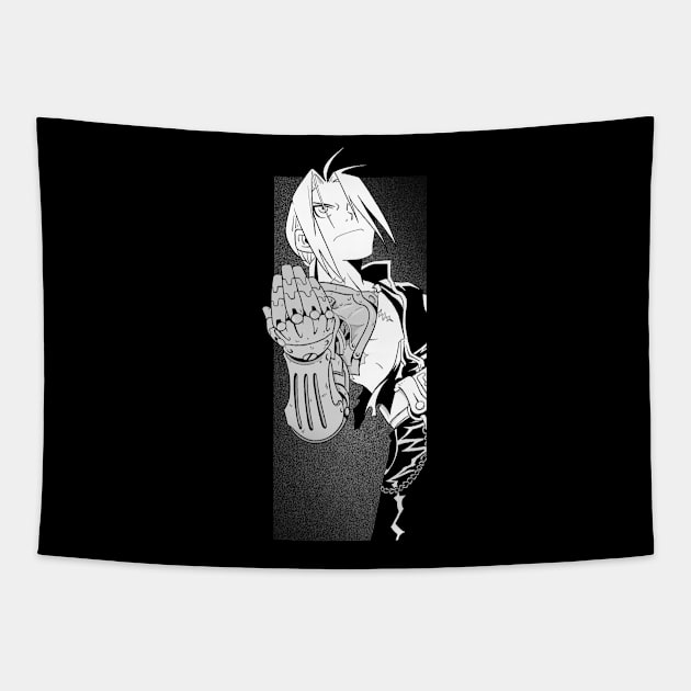 Edward Elric Full Metal Alchemist Tapestry by Hacked By NA