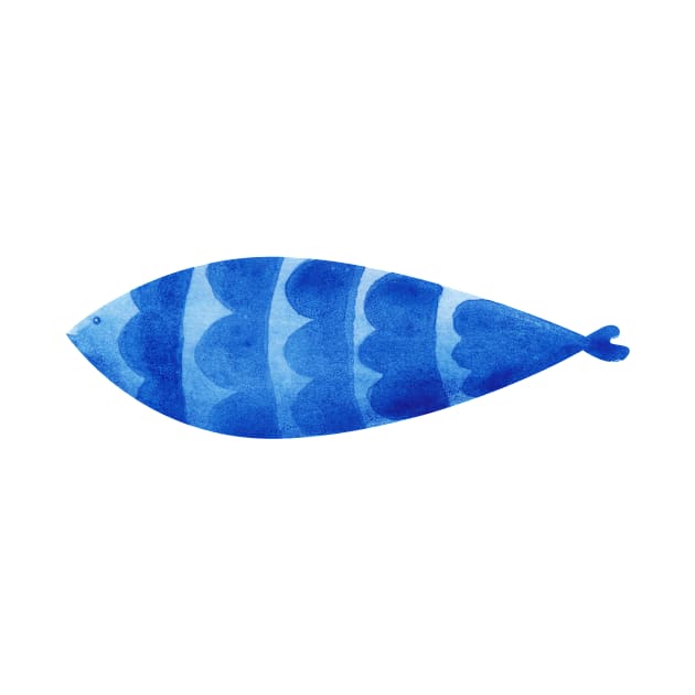 Blue fish by shoko