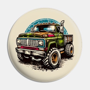 Retro Truck Pin