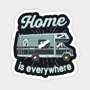 Home is everywhere Magnet