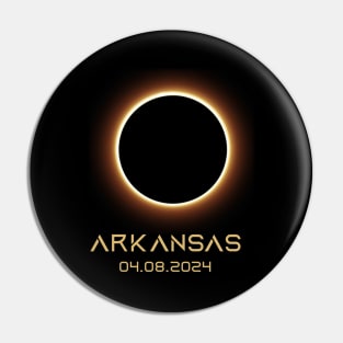 Total-Solar-Eclipse-2024-Arkansas Pin