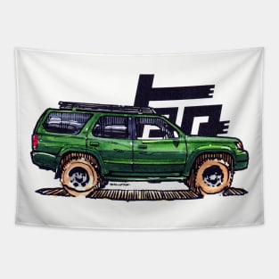 3rd Gen 4Runner TRD - Green Tapestry