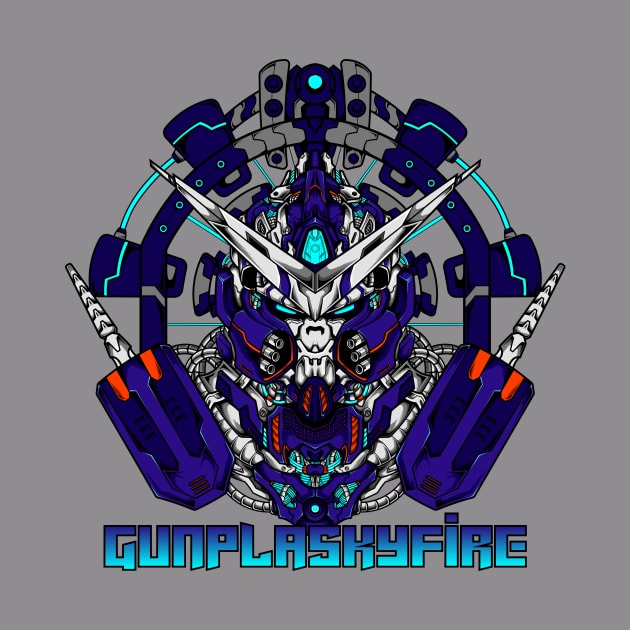 gunplaskyfire logo by Gunplaskyfire