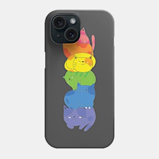 Rainbow of Cats Phone Case