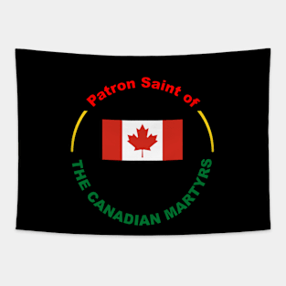 CANADA PATRON SAINT Tapestry