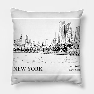 New York - New York Pillow