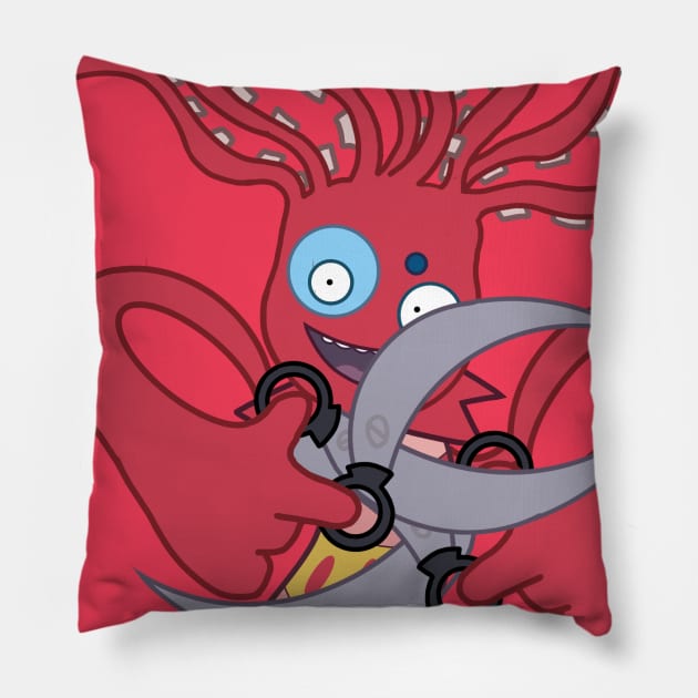 I’m nonstop! My body’s just grooving! Pillow by Funnyboijulius