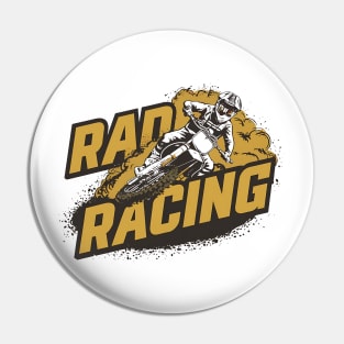 Motocross - Rad Racing Pin