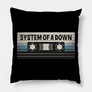 System of a Down Mix Tape Pillow