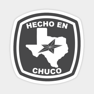 HECHO EN CHUCO - white Magnet