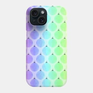 PASTEL Christmas Tree Ornaments Phone Case