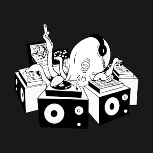 BW // DJ Octopus T-Shirt