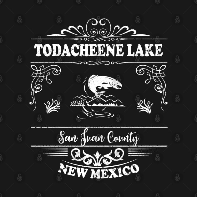 Todacheene Lake New Mexico travel souvenir by artsytee