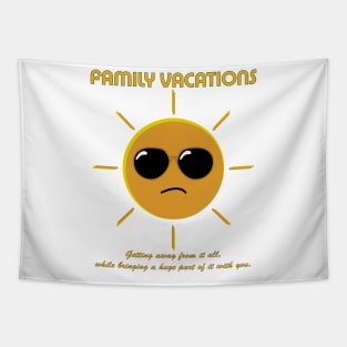 Family Vacation Tapestry