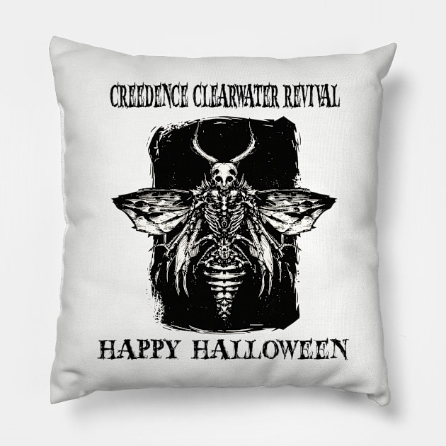 Creedence Clearwater Revival Pillow by aliencok