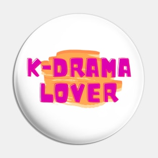 K-drama Lover Colorful Pin