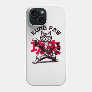 Kung Fu Cat Kung Paw Phone Case