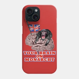 YOUR BRAIN ON MONARCHY #1 Phone Case