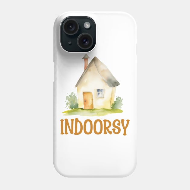 Indoorsy Phone Case by ElCrocodel