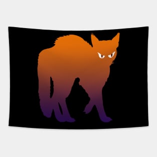 Witches Cat Tapestry