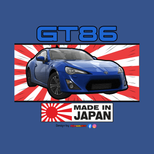 Toyota GT86 Blue T-Shirt