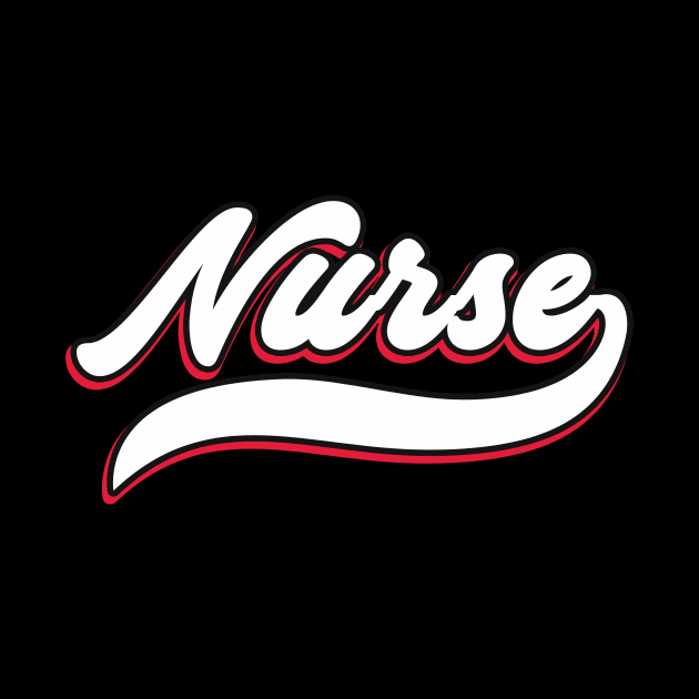 Nurse slogan vintage by Foxxy Merch