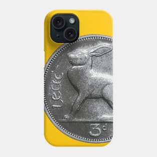 Lucky Irish Threepence Coin Phone Case